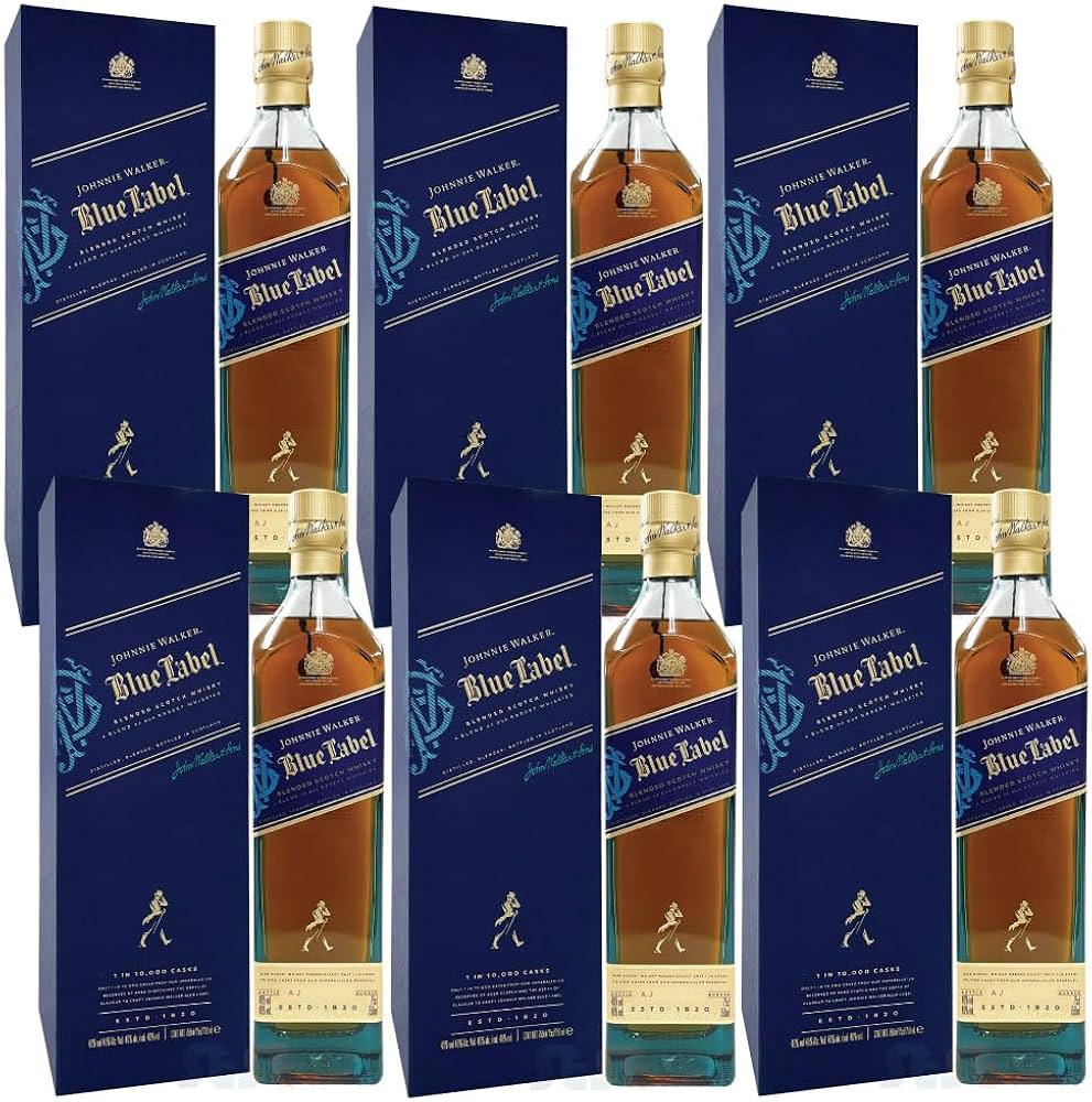 Amazon.co.jp: [新型 正規品] ジョニーウォーカー ブルーラベル 750ml
