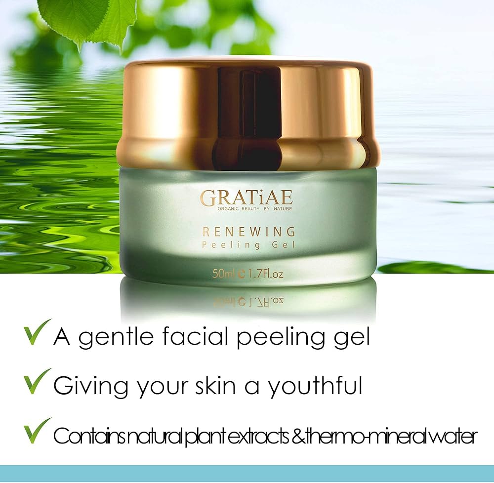 Amazon.com : Gratiae organic renewing Peeling gel face mask, mild
