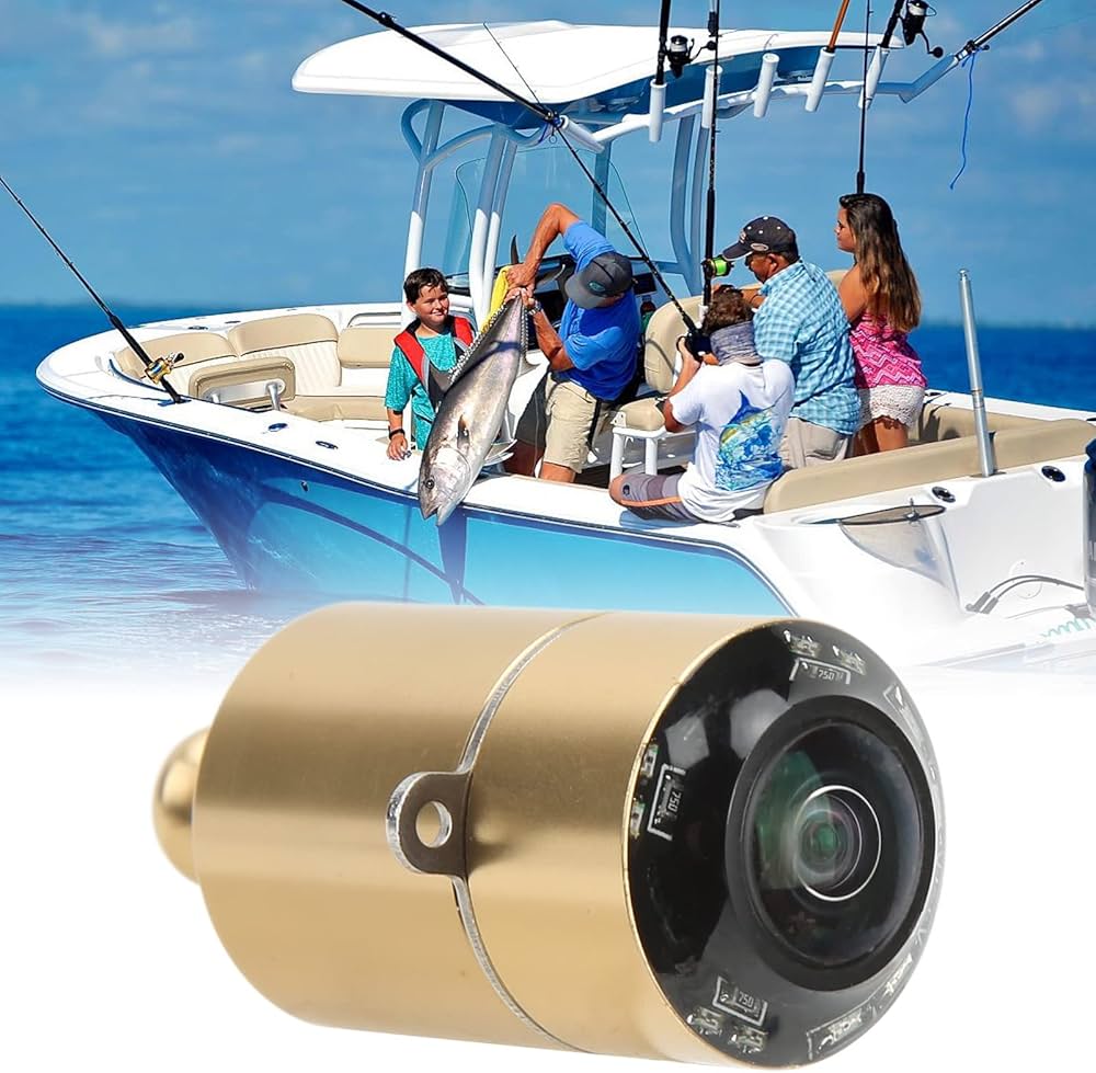 Amazon | 魚探カメラ プロフェッショナル水中探査カメラ 防水 CVBS HD