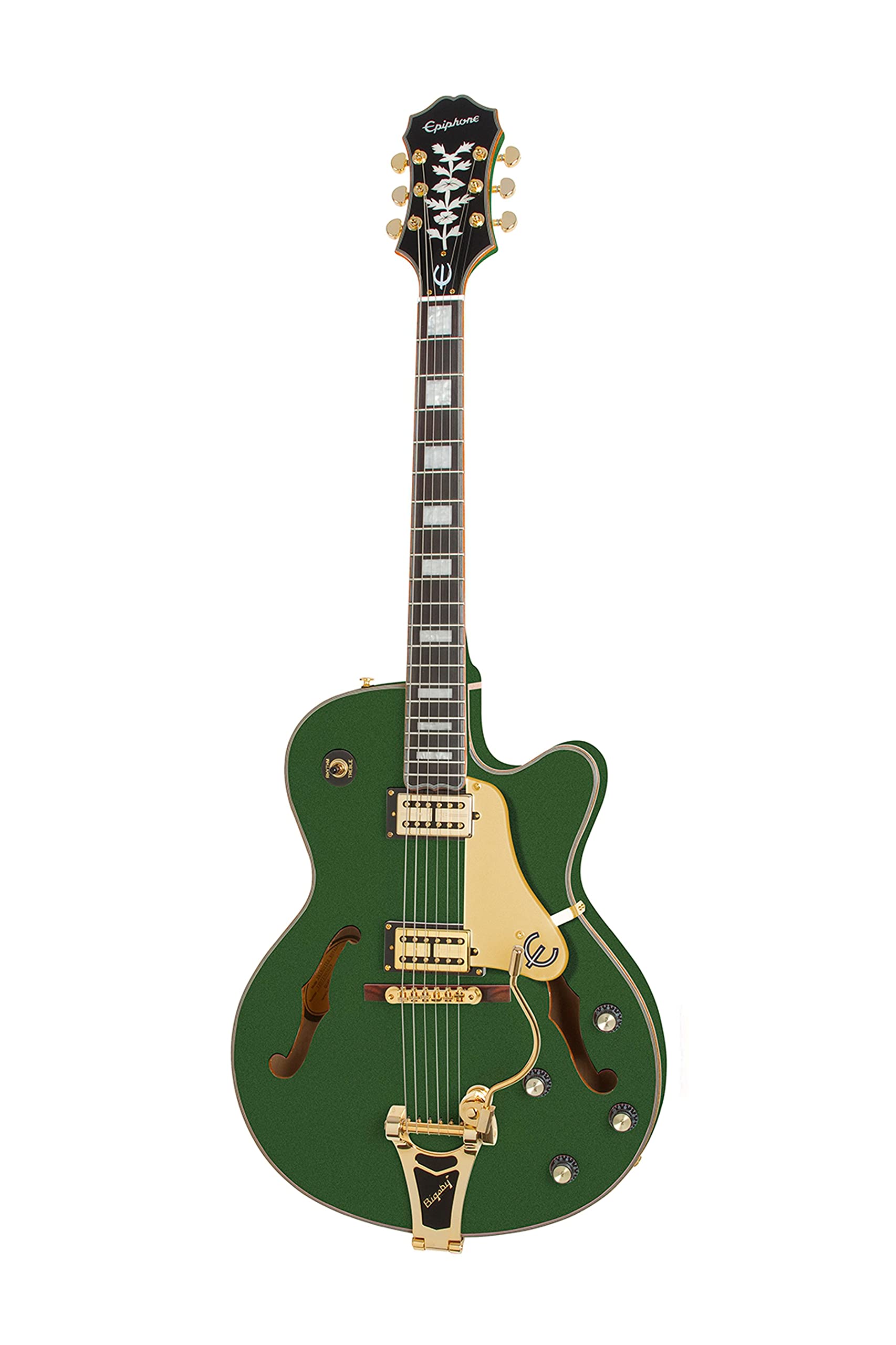Amazon | Epiphone Emperor Swingster Forest Green Metaric フルアコ