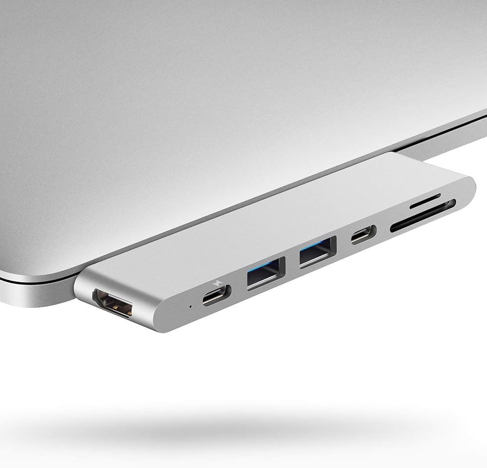 Purgo USB C Hub Adapter Dock for MacBook Air M1 2020-2018 and