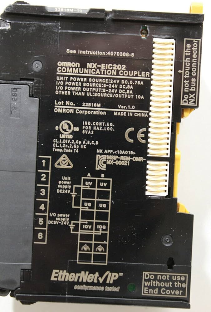Amazon.co.jp: NX-EIC202 EtherNet/IP Coupler Unit : Computers