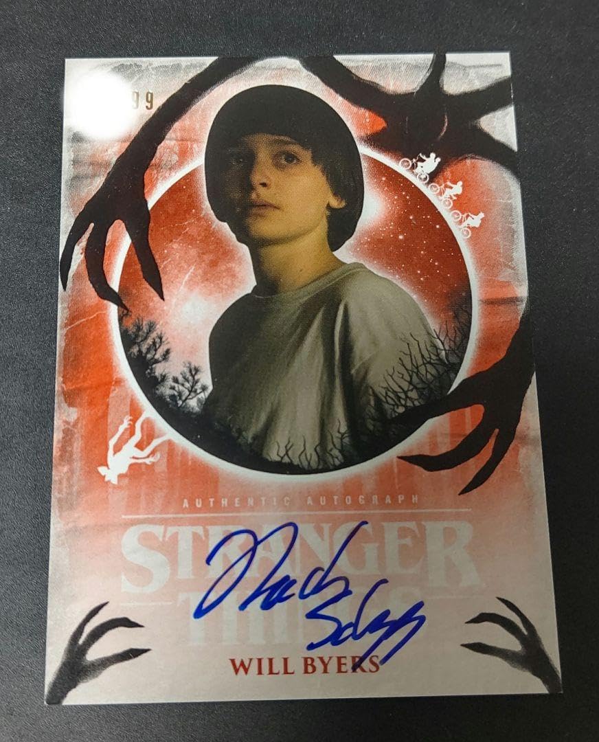 Amazon.co.jp: ストレンジャーシングス ウィル auto サイン カード