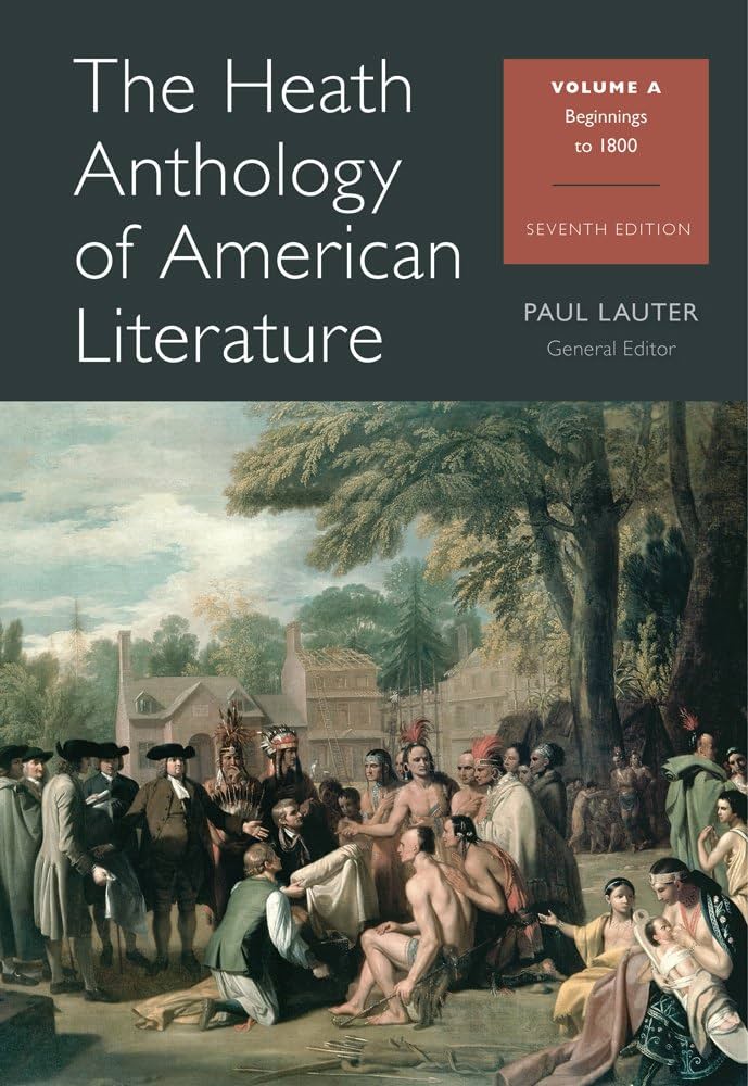Amazon.com: The Heath Anthology of American Literature: Beginnings