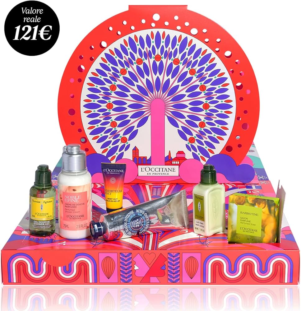 L'OCCITANE Beauty Advent Calendar - 24 Doors - Premium Beauty Gift