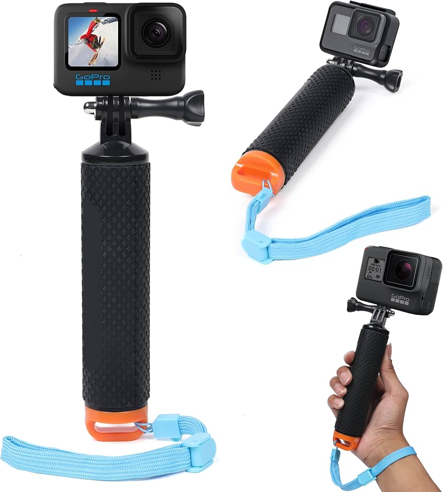 Amazon | Action Pro フローティングハンドグリップ GoPro Hero用 防水