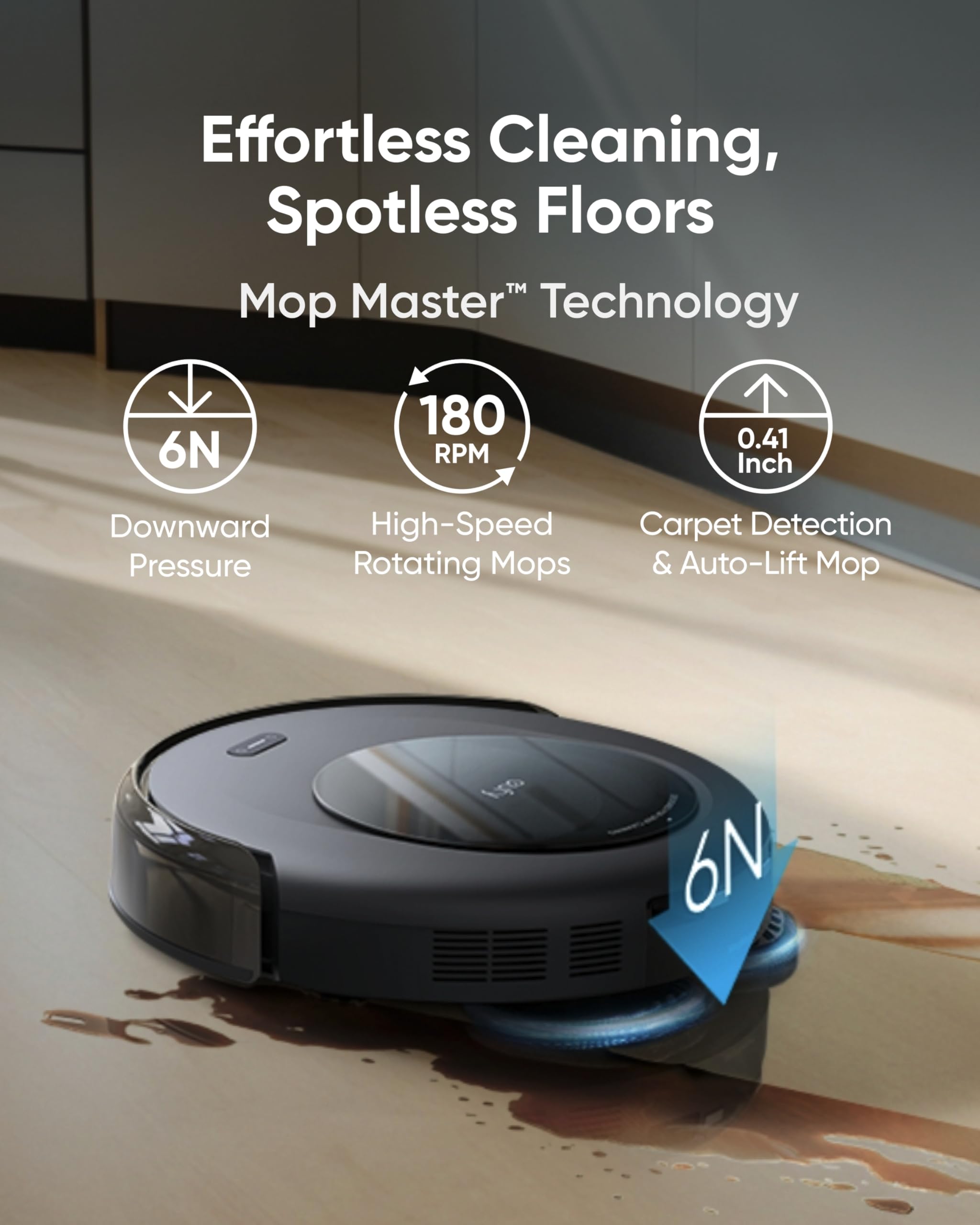 Amazon.com - eufy Omni C20 Robot Vacuum and Mop Combo, All-in-One