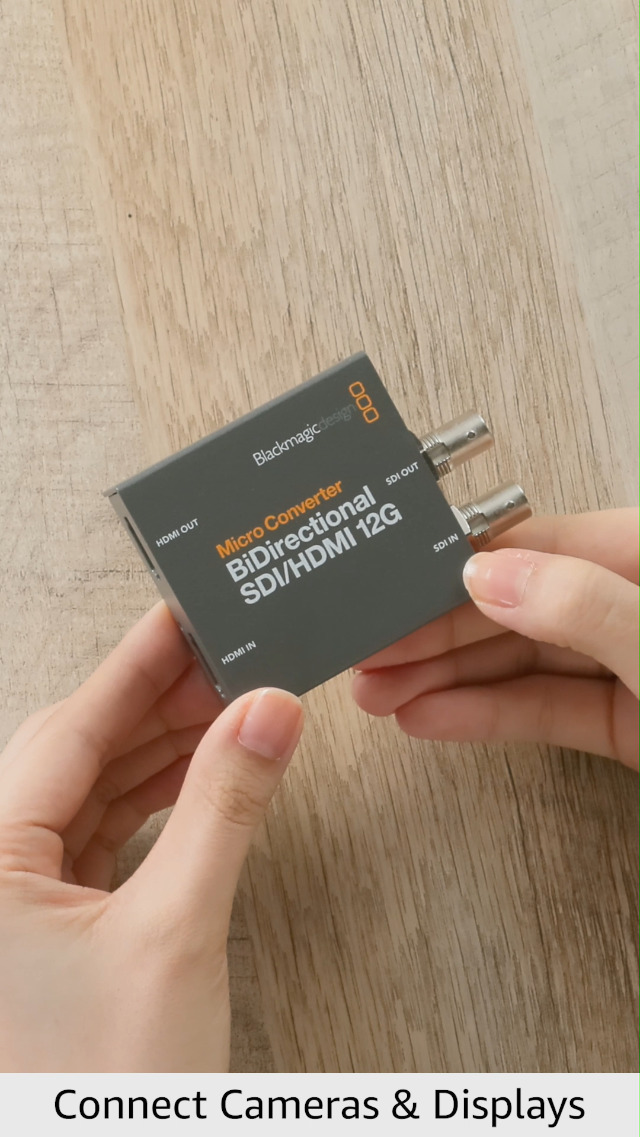 Amazon.com: Blackmagic Design Micro Converter BiDirectional SDI