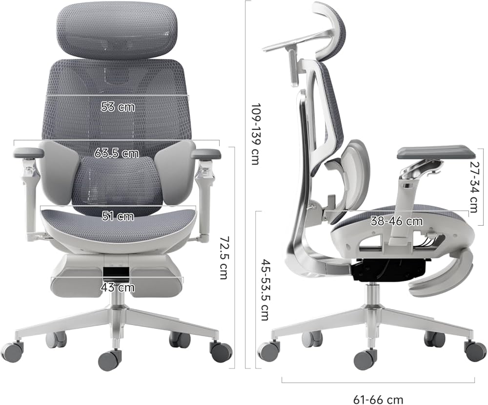 Amazon | Hbada E3 Ultraオフィスチェア 椅子 デスクチェ 人間工学