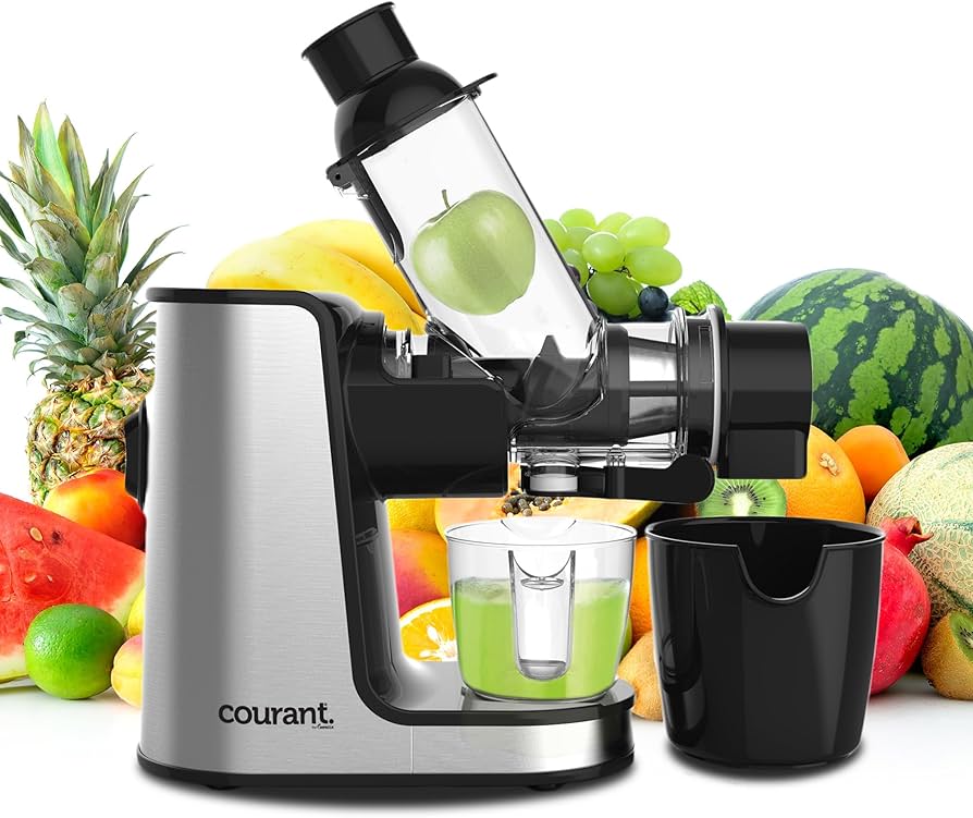 Amazon.com: Courant Courant Masticating Cold Press Slow Juicer