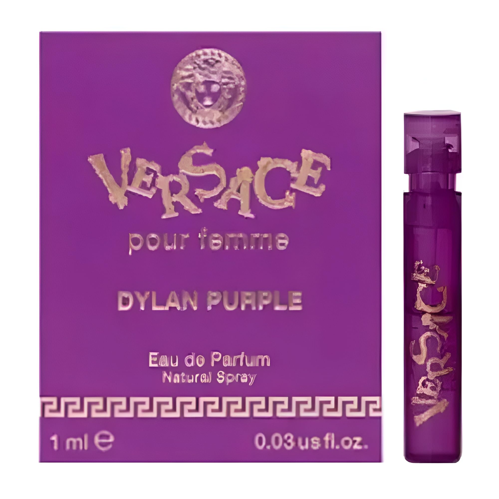 Amazon.com : Versace Dylan Purple Vial Spray for Women, 0.03 Ounce