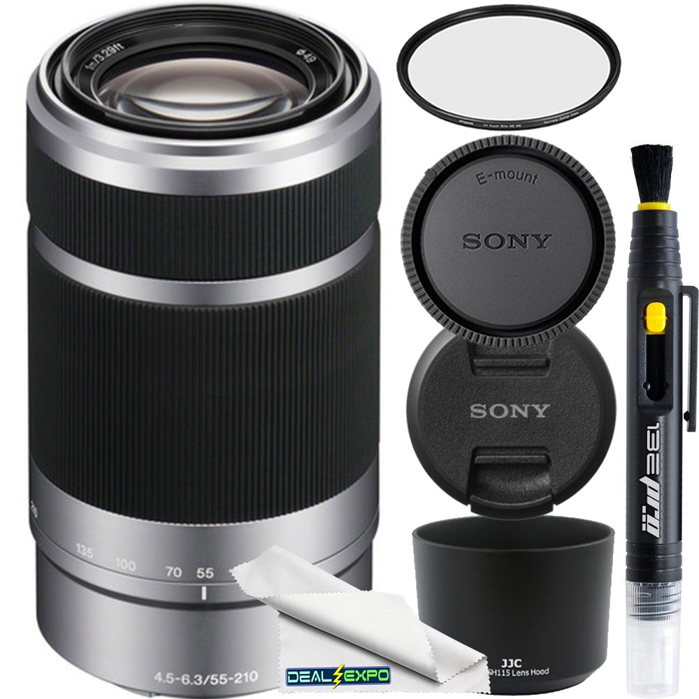 Amazon.com : Sony E 55-210mm (SEL55210) F4.5-6.3 OSS Lens for Sony