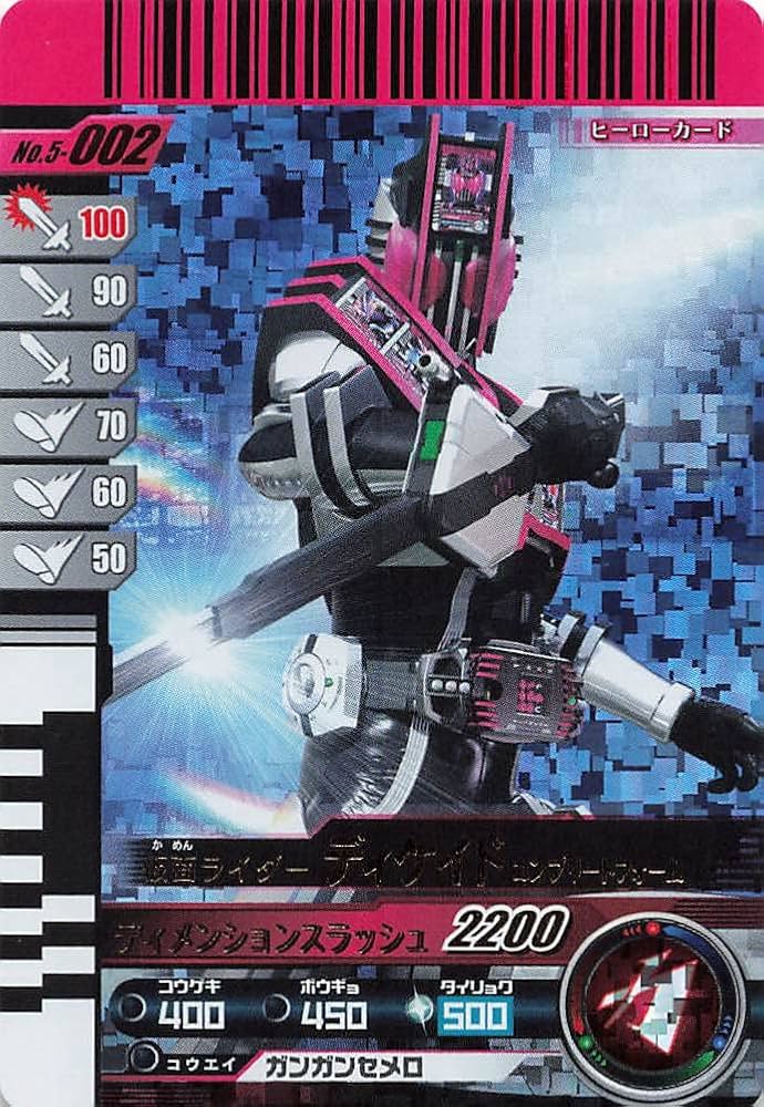 仮面ライダーディケイド製作発表会記念限定品 ガンバライド 非売品