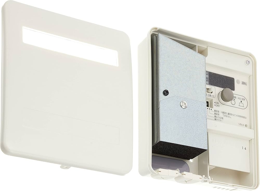 Amazon | 三菱電機 換気扇用 温度・湿度・時間コントローラ(屋内・屋外