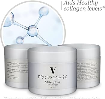 Amazon.com: Pro Veona 2x Cream - Moisturizing Anti Aging Cream - 2