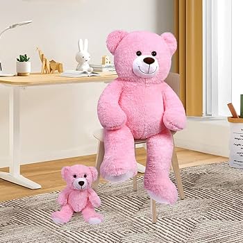 Amazon.com: Yeqivo Big Teddy Bear Stuffed Animal Mama with Baby