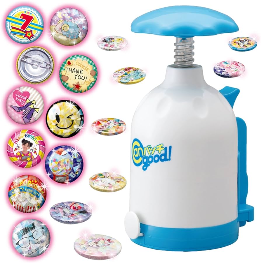 Amazon.co.jp: Canバッチgood! キラキラいっぱいDXセット : おもちゃ