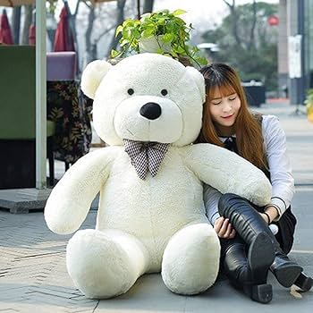Amazon.co.jp: [XLOYP] ぬいぐるみ 特大 白い 120cm くま/テディベア