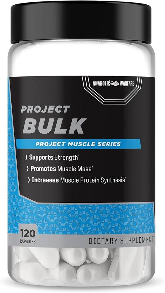 Amazon.com: Anabolic Warfare Project Bulk, Mass Building Formula