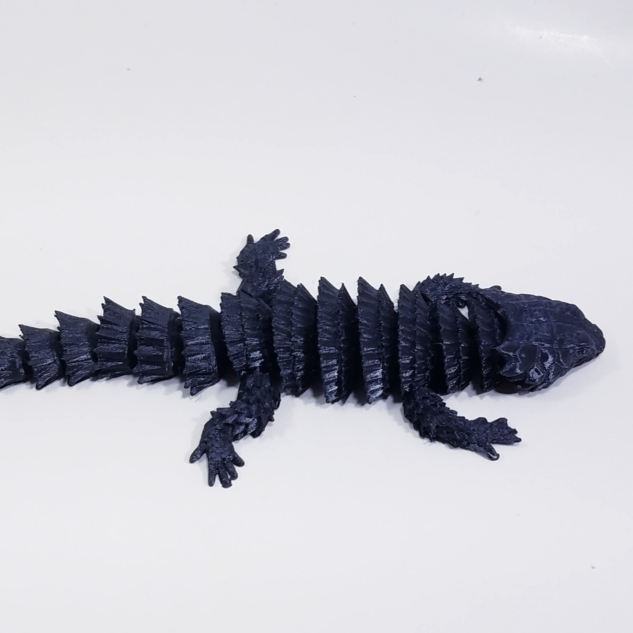 Amazon.com: FlexiMech Armadillo Lizard 3D Printed Lizard Emerald
