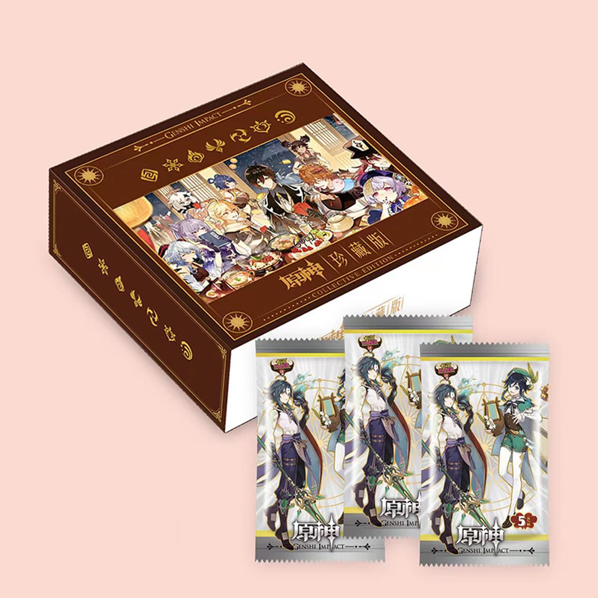 Amazon.co.jp: 原神 メタルカードコレクション 秘蔵版 全箱 20パック