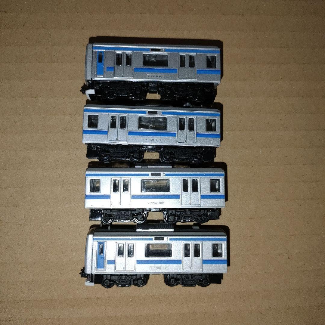 Amazon.co.jp: Bトレ Bトレイン E231系800番台 東西線 4両 13OQ : おもちゃ