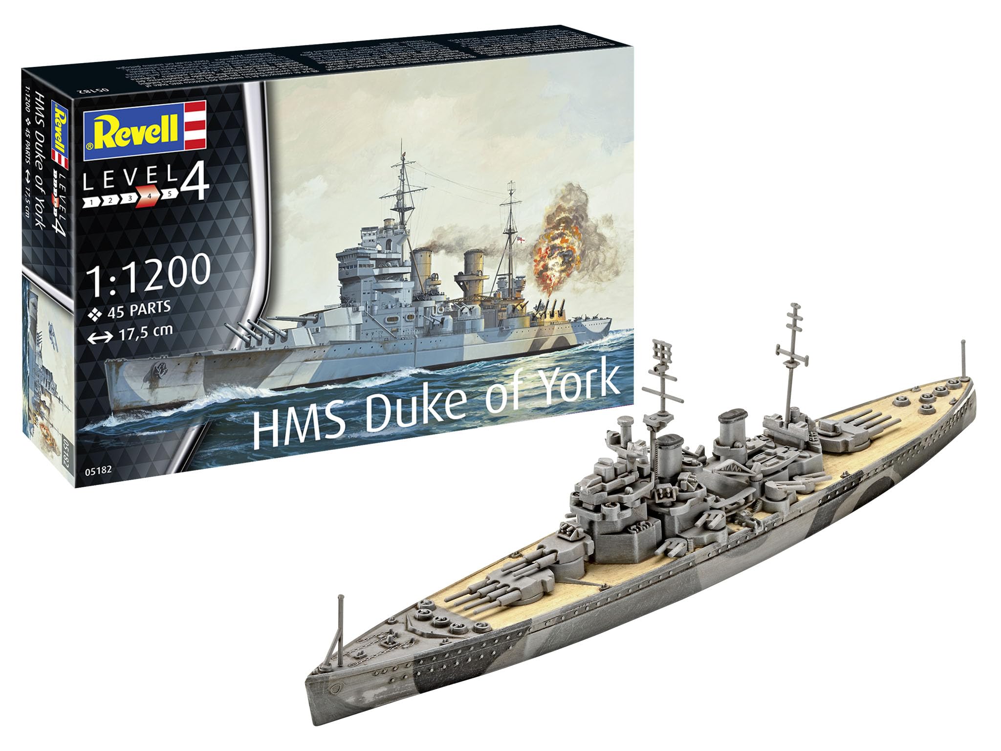 Amazon | ドイツレベル(Revell) 1/1200 イギリス HMS デューク オブ