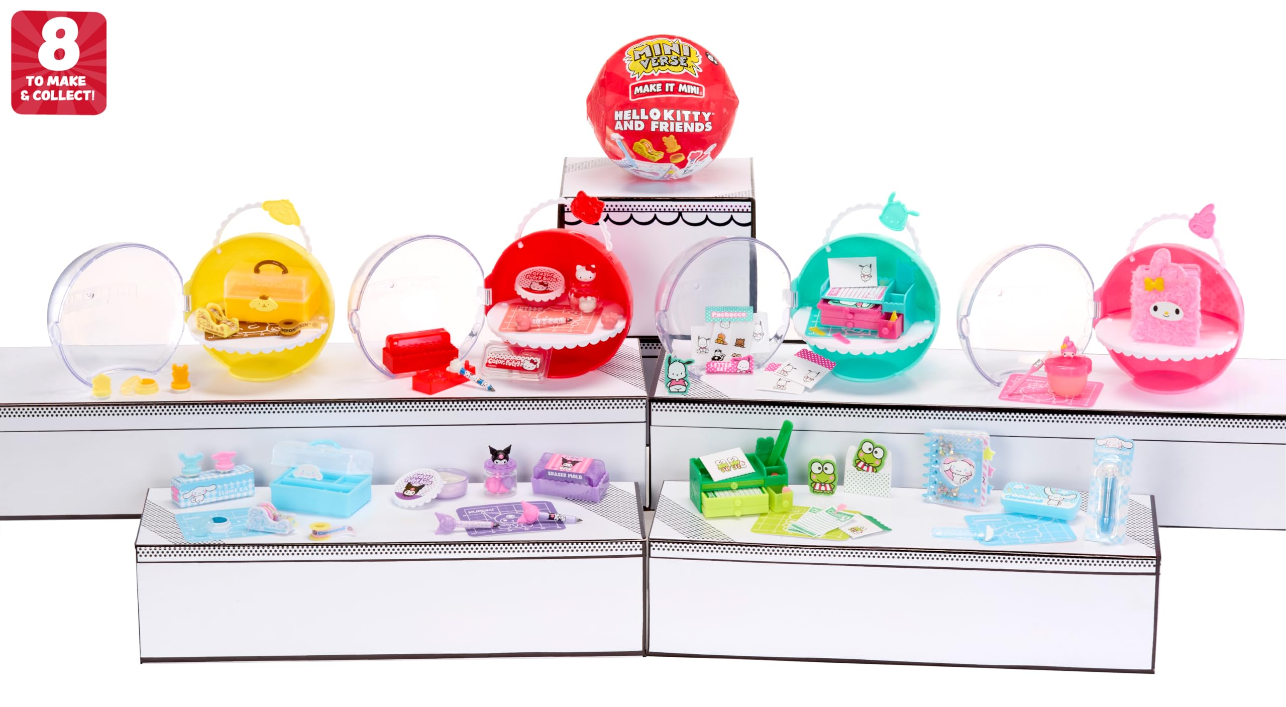 Amazon.co.jp: MGAのMiniverse Make It Mini ハローキティとフレンズ