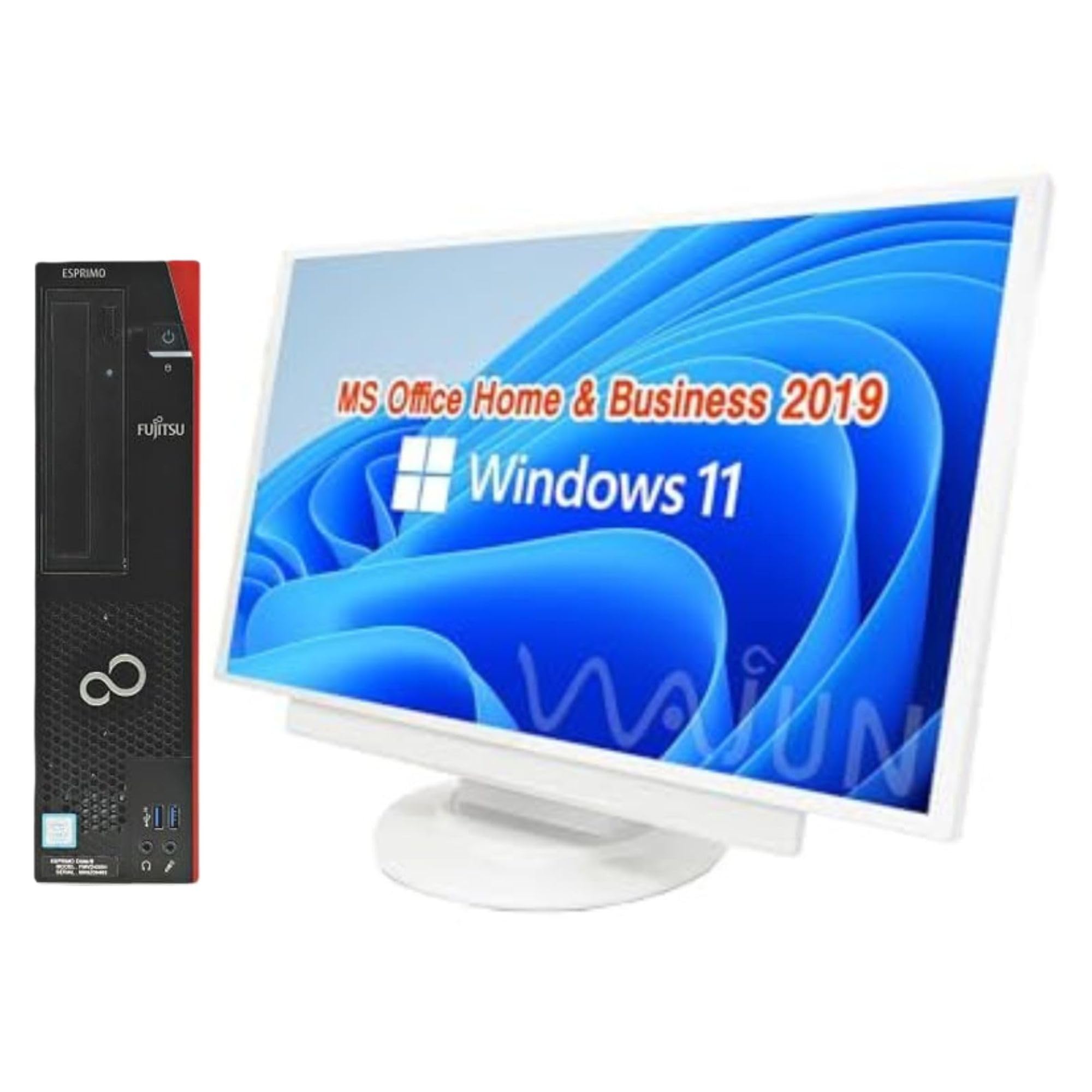 パソコン セット i5 6400/8GB/SSD 128GB PC デスクトップ+24インチ