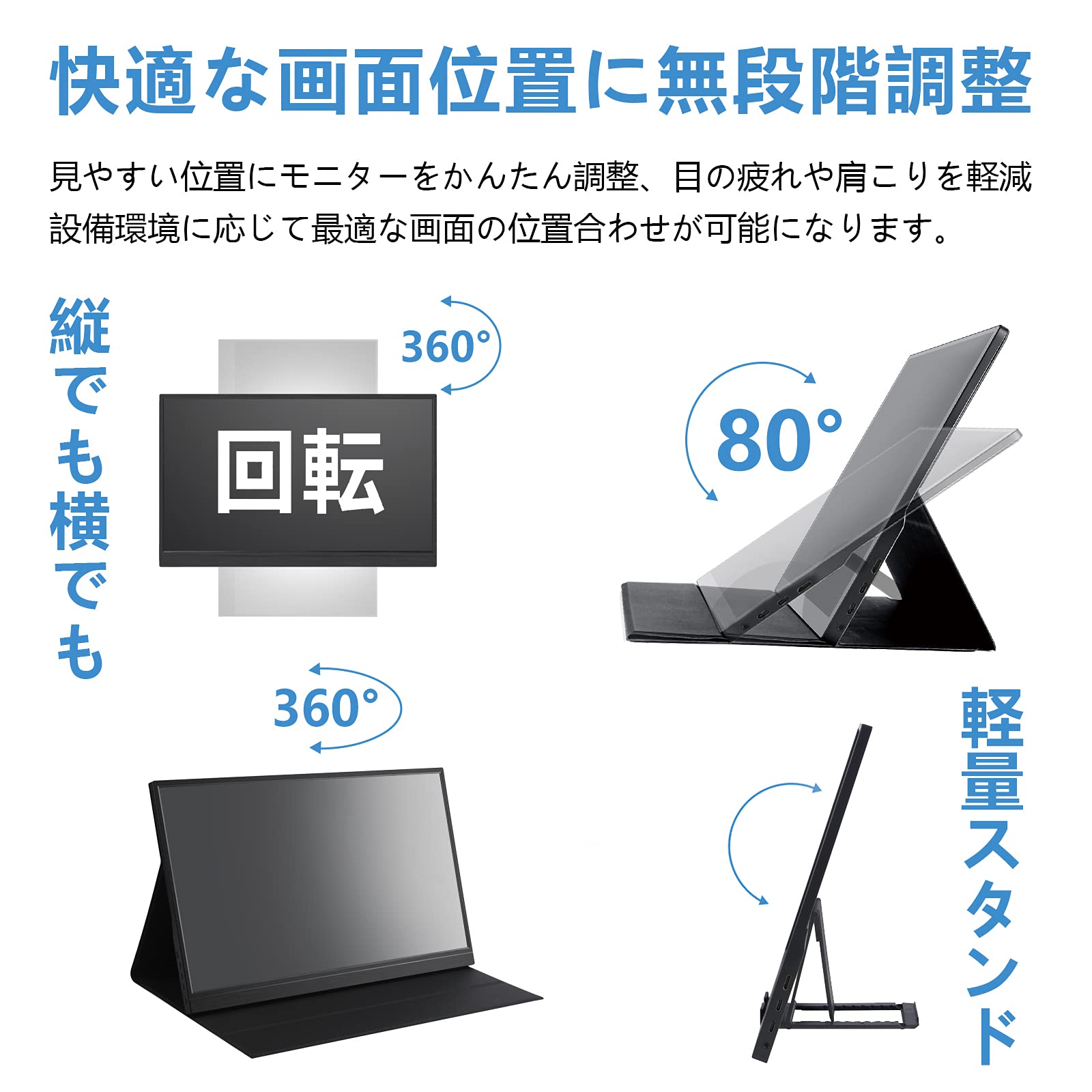 Amazon.co.jp: Acouto P17SE モバイルモニター 17.3インチ 超軽量 超薄