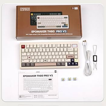 Amazon.com: EPOMAKER TH80 PRO V2 Wireless Gaming Keyboard with
