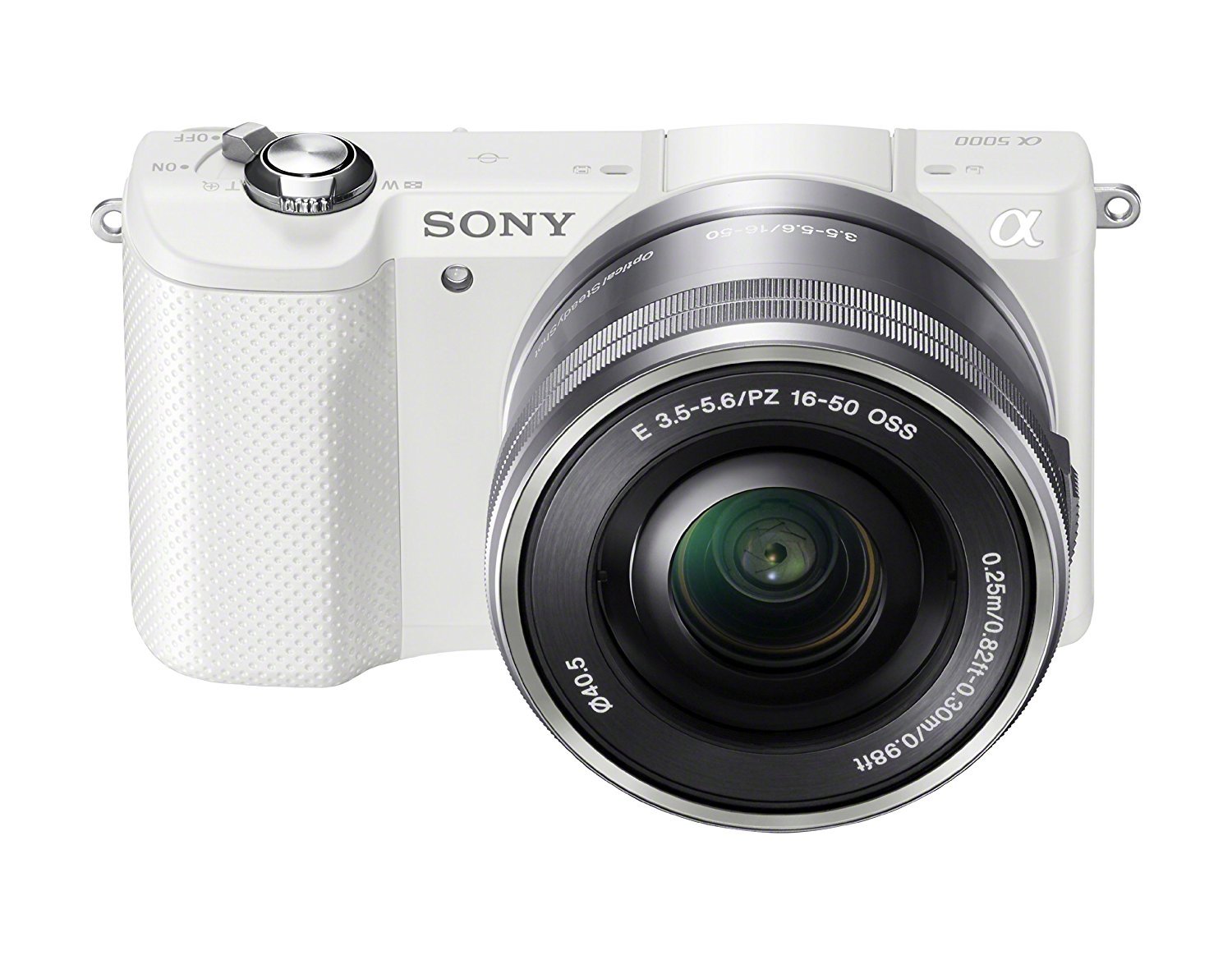 Amazon.com : Sony Alpha a5000 20.1MP SLR Camera (White) : Electronics