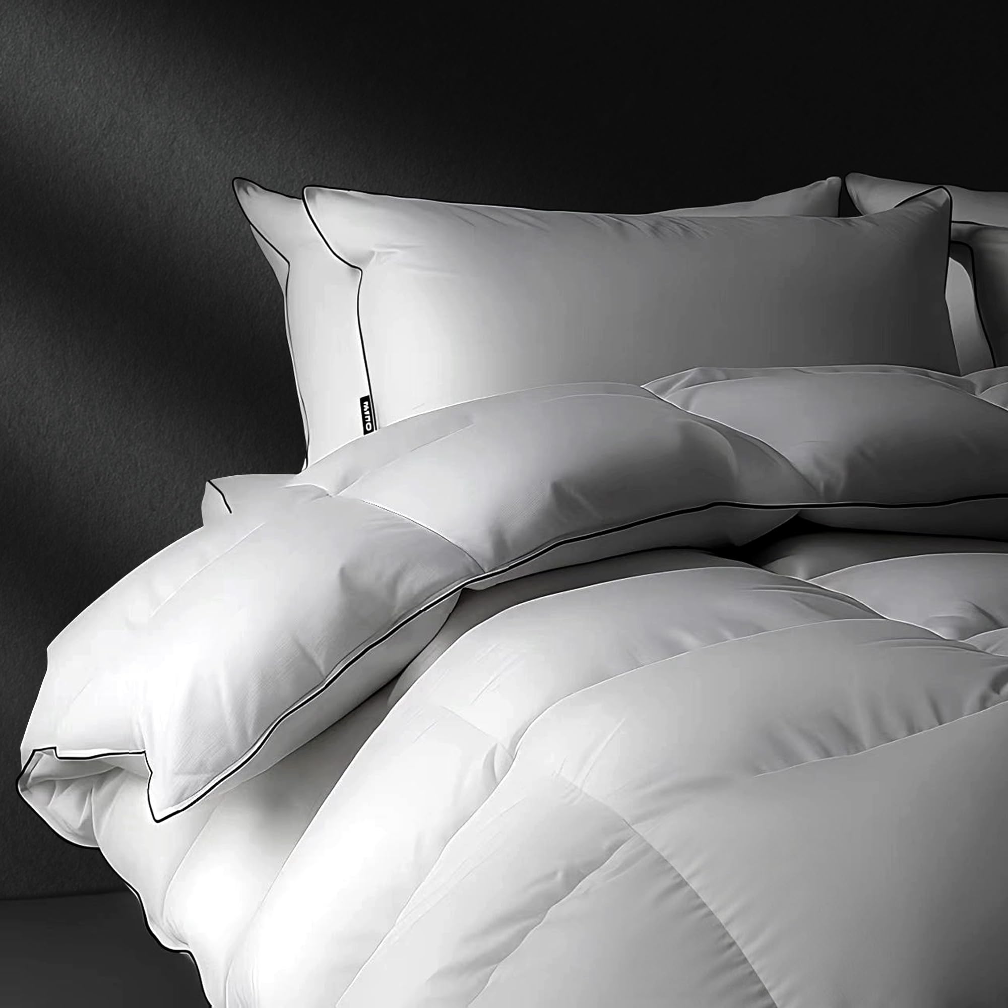 Amazon｜羽毛布団 セミダブル 掛け布団 MAZOT ダックダウン90%【独自