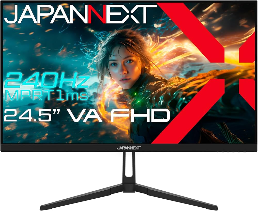 Amazon.co.jp: JAPANNEXT 24.5インチ ゲーミングモニター 240Hz 1ms