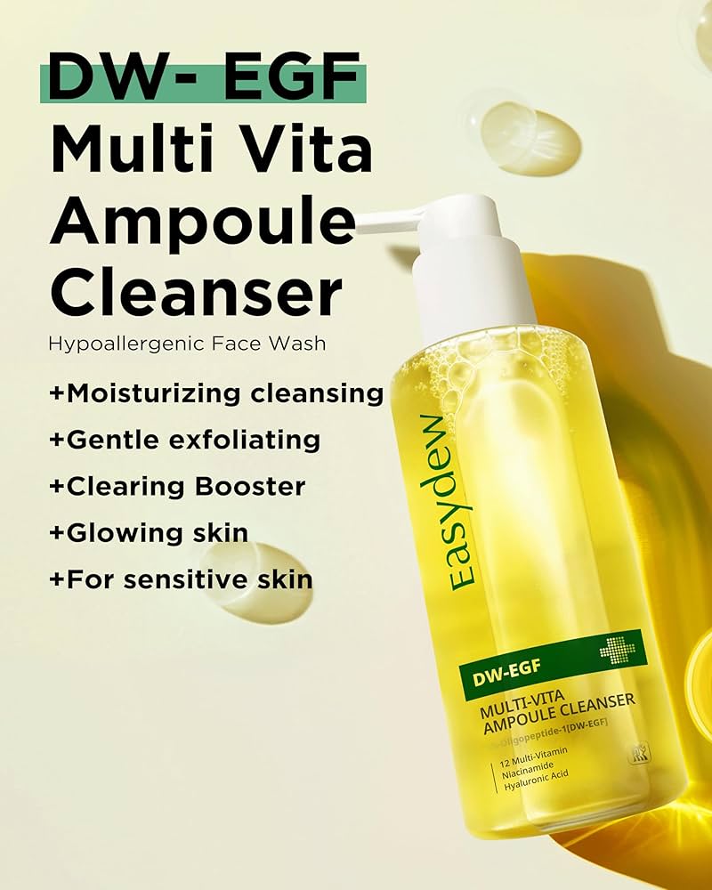 Amazon.com: EASYDEW DW-EGF Multi Vita Ampoule Cleanser