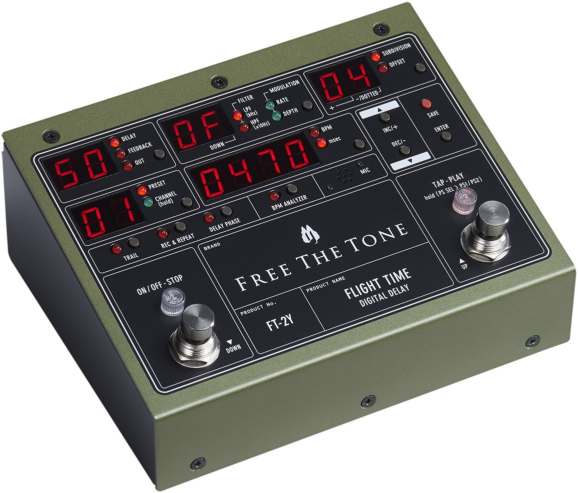 Amazon | Free The Tone FT-2Y FLIGHT TIME DIGITAL DELAY デジタル