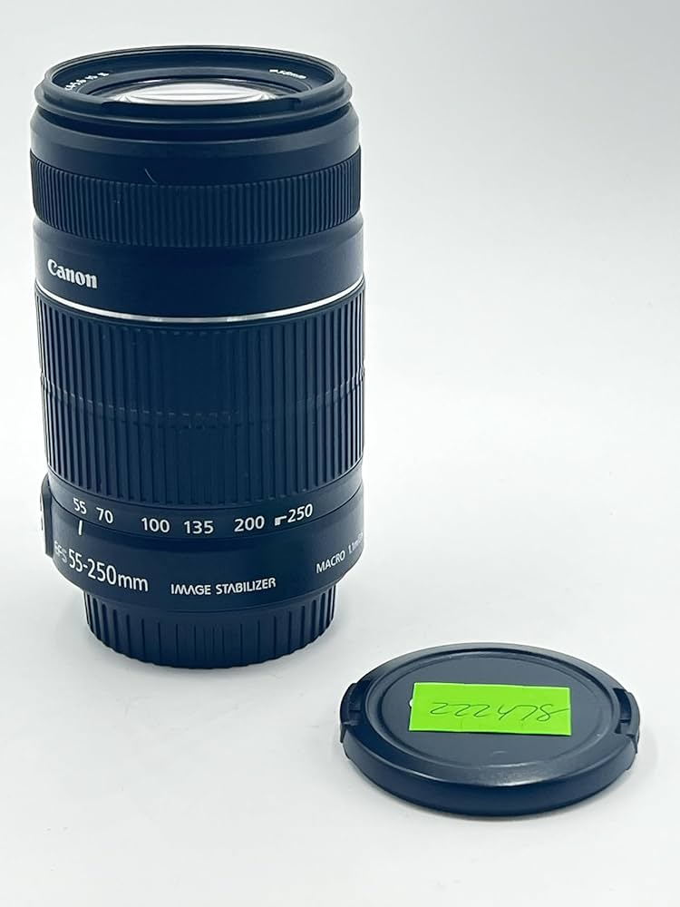 Canon EF-S 55-250 mm f/4.0-5.6 is Telephoto Zoom Lens for Canon