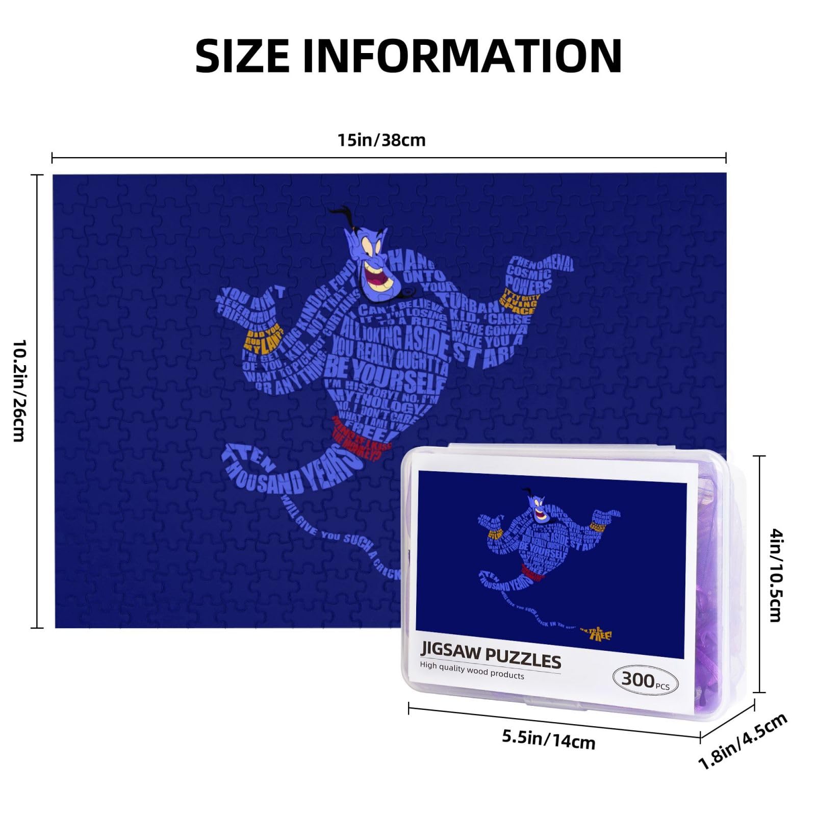 Amazon | アラジン ジーニー 300ピース ジグソーパズル 子供ジグソー