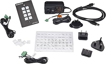 Amazon.com: Black Box Wallplate Control Panel - RS-232, 8-Button