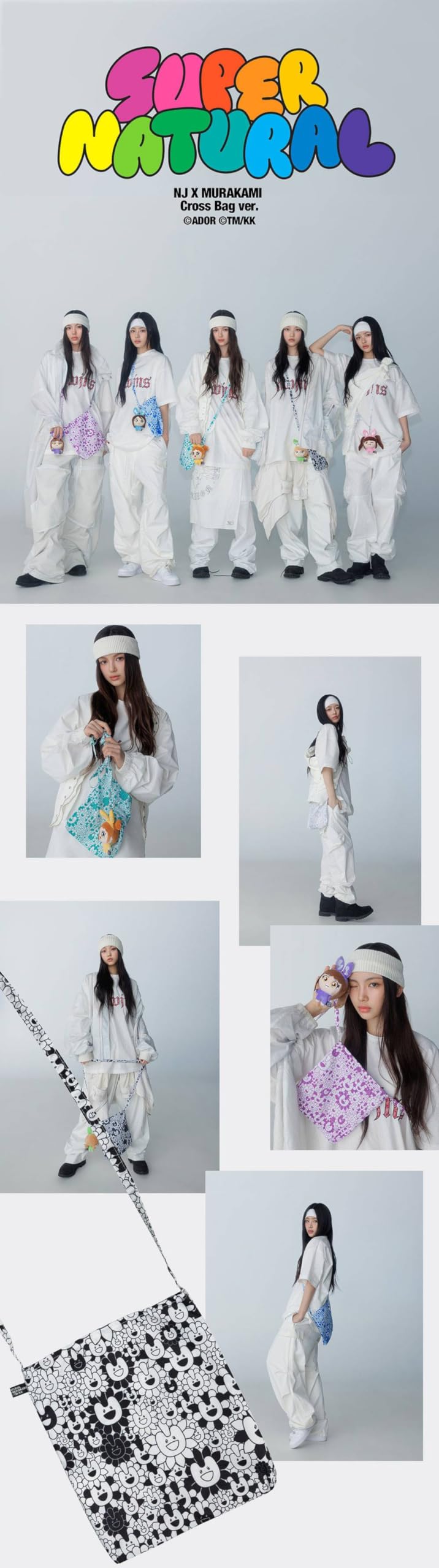 Amazon.co.jp: NewJeans - [ Supernatural ] (NJ X MURAKAMI Cross Bag