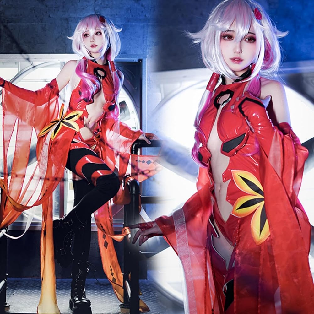 Amazon | [Sheruan] 楪いのり コスプレ 金魚服 ギルティクラウン