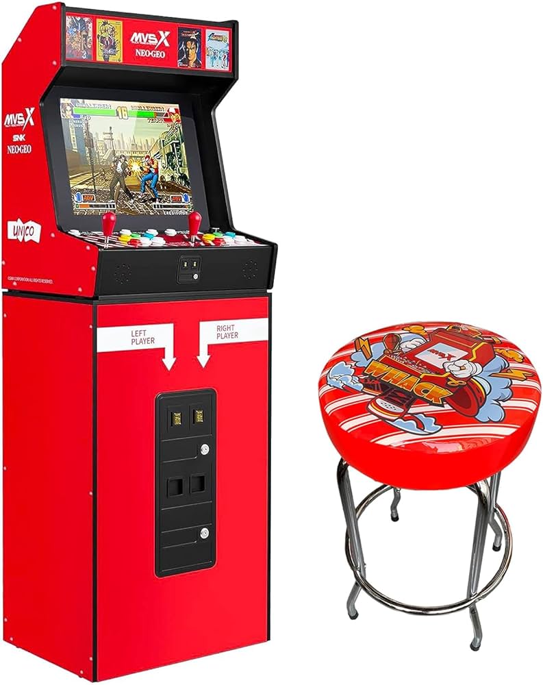 Amazon | UNICO MVSX HOME ARCADE ＆ Base ＆ Stoolセット MVSX 家庭用