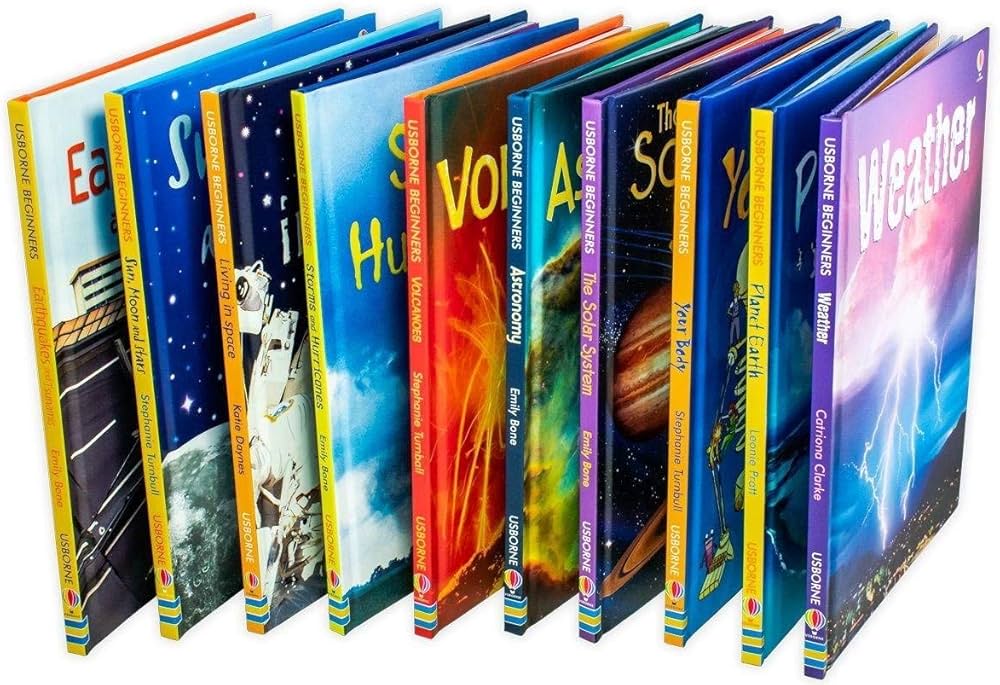 Usborne Beginners Series Science Collection 10 Books Box Set