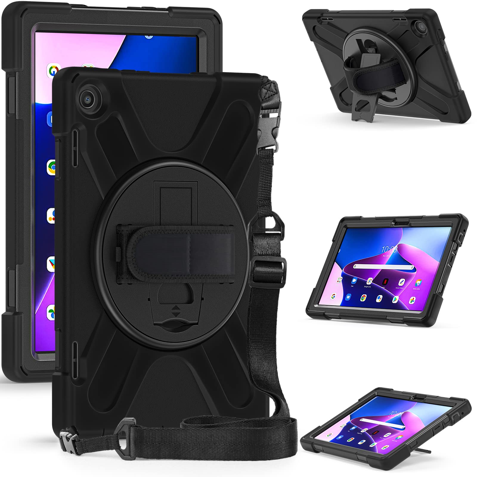 Amazon.com: Rugged Case for Lenovo-Tab-M10 (3rd Gen) 10.1