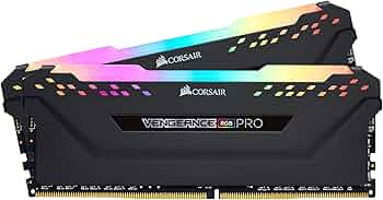 CORSAIR Vengeance RGB PRO DDR4 RAM 32GB (2x16GB) 3200MHz CL16-20