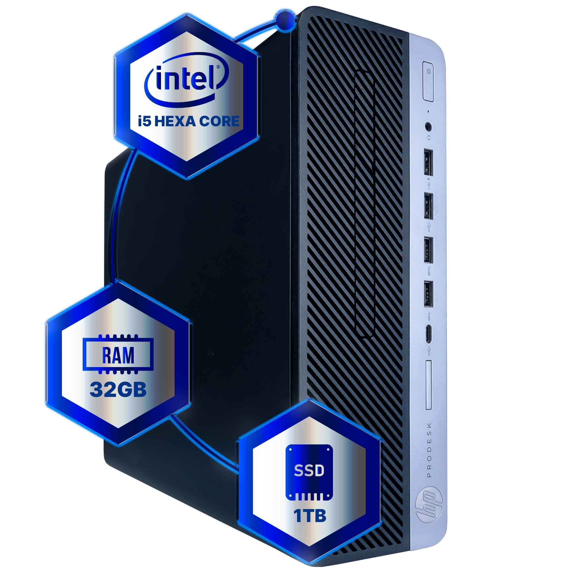 Amazon.com: HP ProDesk 600G4 Desktop Computer | Hexa Core Intel i5