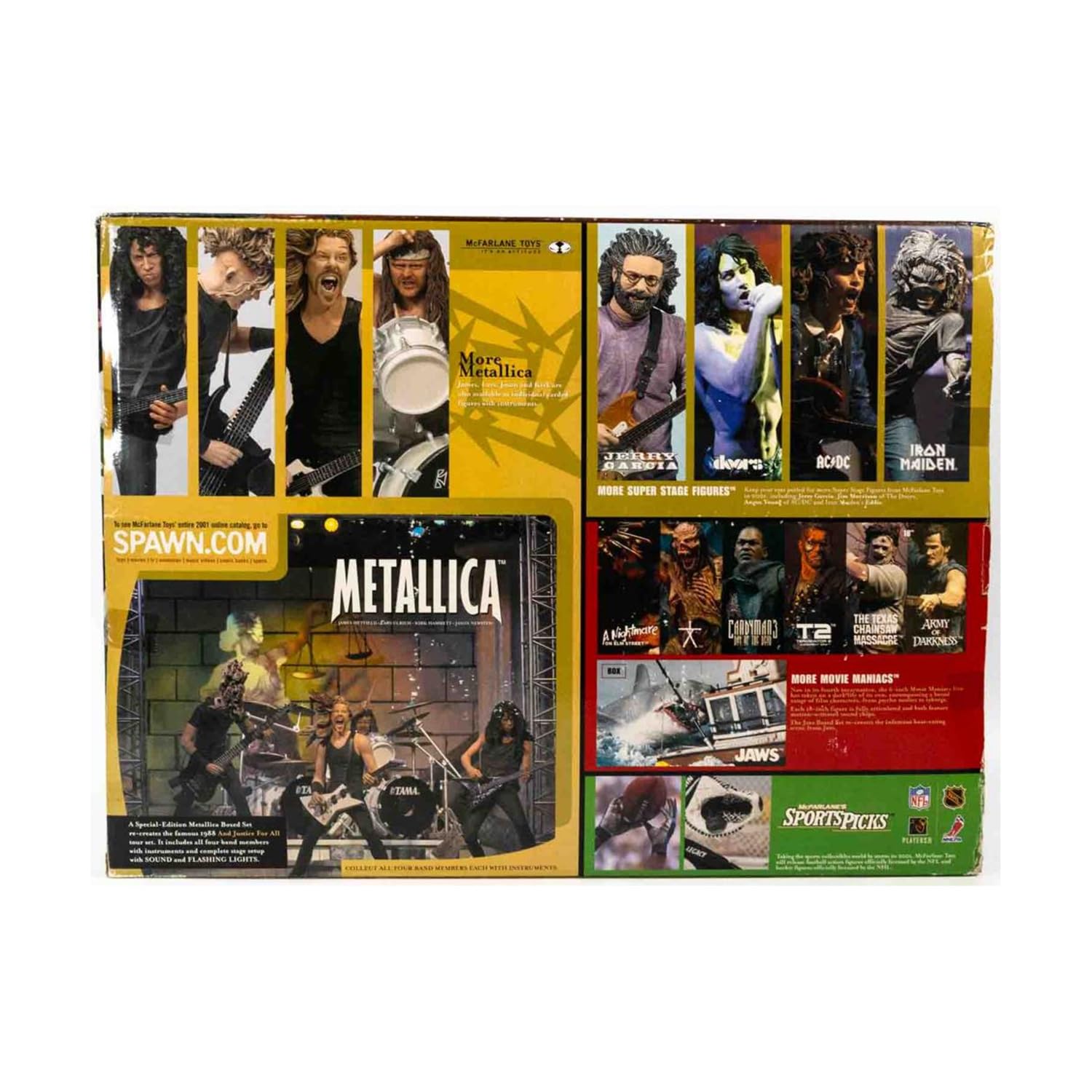 Amazon | メタリカ フィギュア 4体入り デラックス ボックスセット