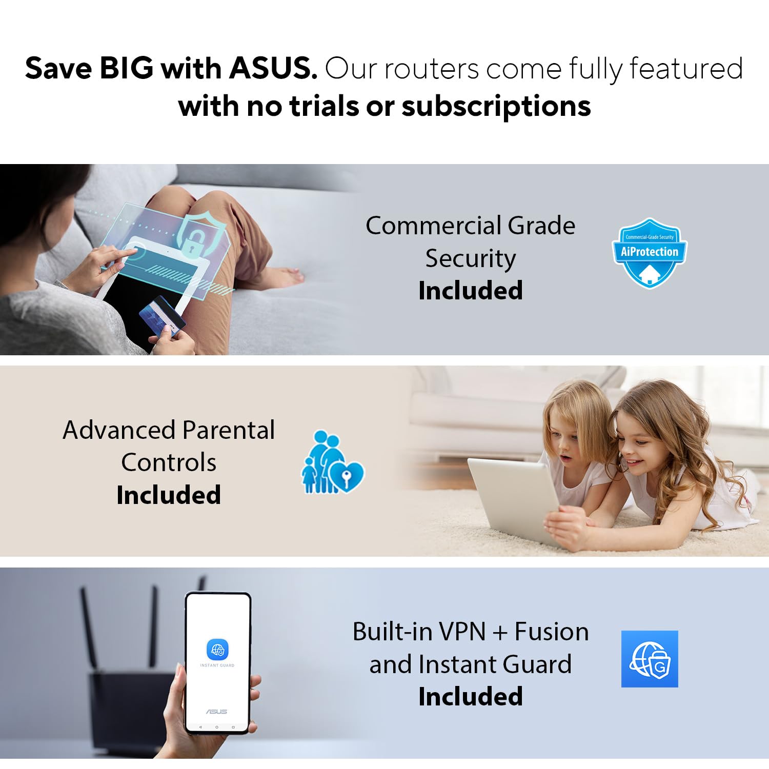 Amazon.com: ASUS ZenWiFi Whole-Home Dual-Band Mesh WiFi 6 System