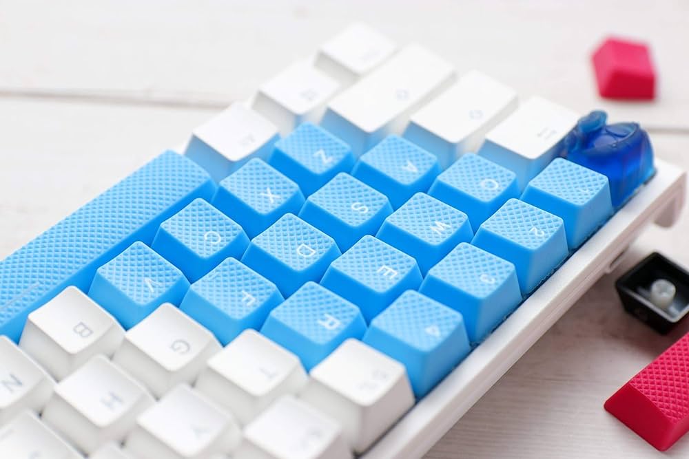 Amazon | Ducky Keycaps 31セット ゴム製ダブルショットバックライト