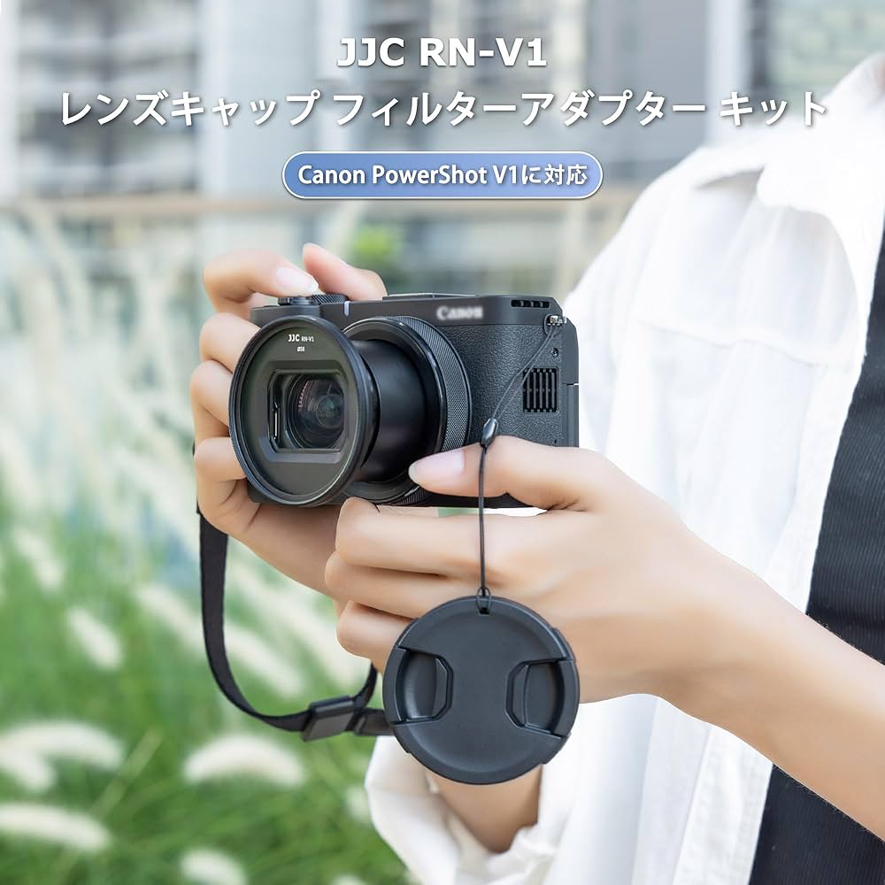 Amazon | JJC レンズキャップ フィルターアダプター キット Canon